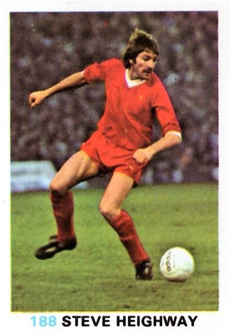 Steve Heighway of Liverpool in 1975. | Liverpool fc, Liverpool, Soccer ...