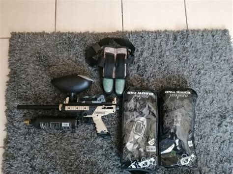 Cronus paintball gun with knee/elbow pads – Gunmarket