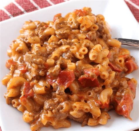 One Pot Cheeseburger Macaroni Recipe Myfindsonline