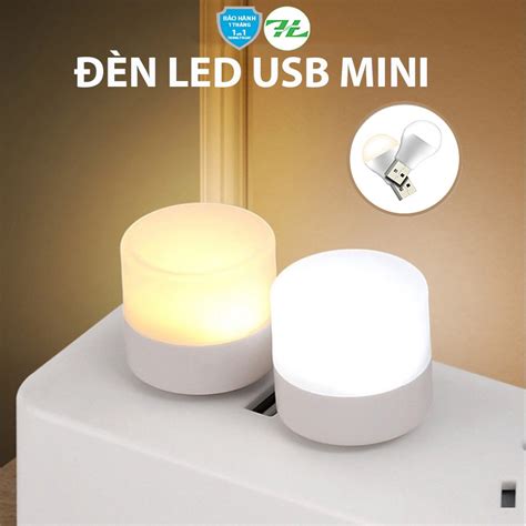 Đèn LED Mini Đọc Sách Đèn Ngủ Bảo Vệ Mắt Cổng Sạc USB Siêu Sáng Nhỏ Gọn