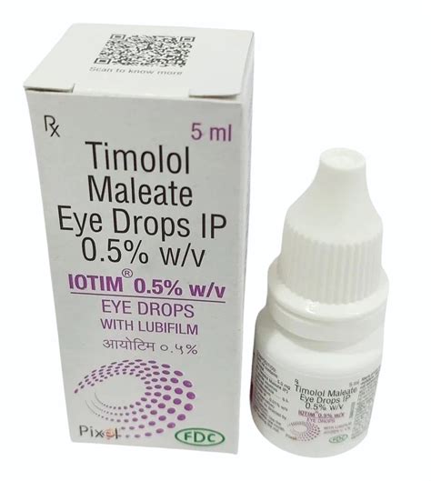 Timolol Maleate Eye Drops, 5 ml at Rs 88/piece in Nagpur | ID ...