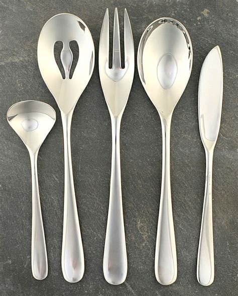 Aquatique Stainless 5 Piece Hostess Set By Yamazaki Replacements Ltd