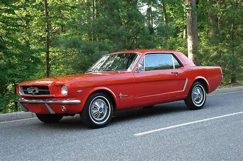 Rangoon Red 1965 Ford Mustang Hardtop