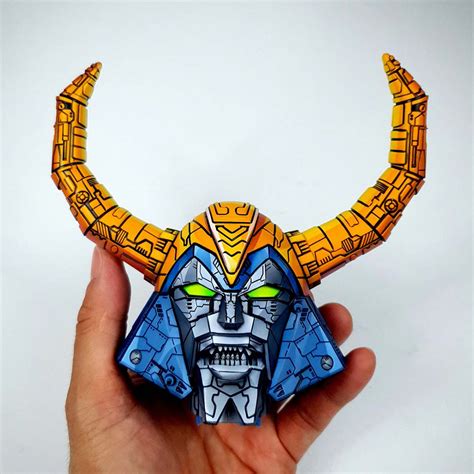 Custom Cel-shaded HasLab Transformers Unicron Looks Like Unicron Just ...