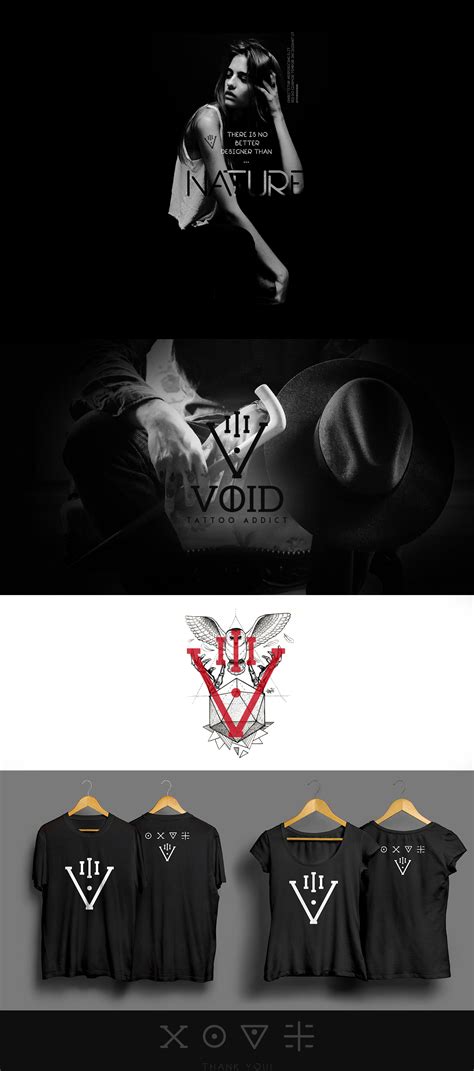 VOID // Tattoo Addict // Branding on Behance