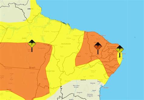 Instituto Nacional De Meteorologia Emite Dois Alertas De Chuvas