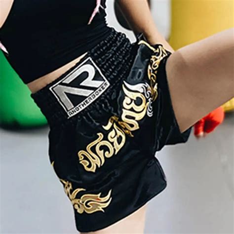 Homens E Mulheres Muay Thai Shorts De Boxe Kickboxing Fight Tiger Muay