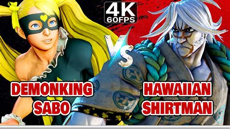 SFV R Mika DemonKingSabo Vs Zeku HawaiianShirtMan In 4K UHD