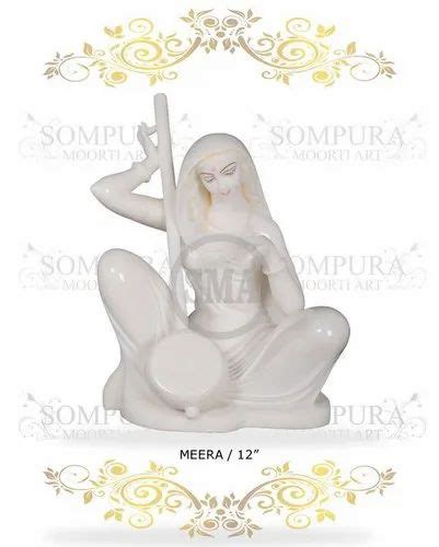 White Marble Mirabai Statue, Indoor, Size: 1 Feet To 6 Feet at Rs 45000 in Ahmedabad