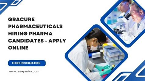 Gracure Pharmaceuticals Hiring Pharma Candidates Apply Online