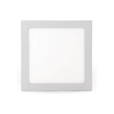 Panel Led Cuadrado De Adosar W Luz C Lida Serlux