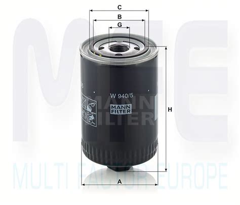 W940/5 OIL FILTER