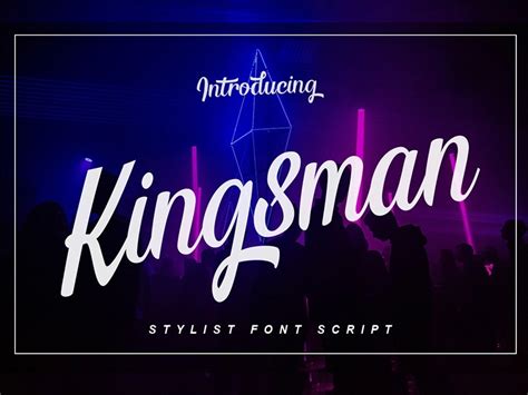 Kingsman Script Font Dafont Free