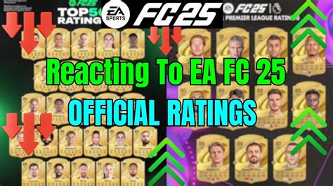 ASMR Reacting To EA FC 25 Ultimate Team Player Ratings YouTube