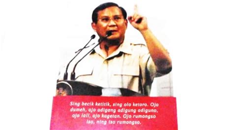 Pidato Prabowo Indonesia Bubar