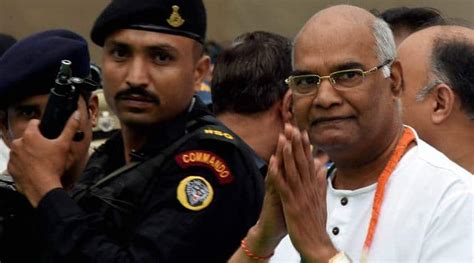 Ndas President Nominee Ram Nath Kovind Gets Z Nsg Security Cover