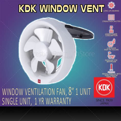 Free Gift Kdk Ceiling Wall Window Ventilation Exhaust Fan Aqm Tgq