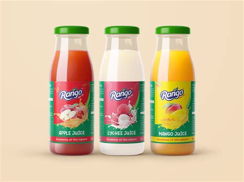 Fruit Juice Label Packaging Design by Zahangir Hossain on Dribbble