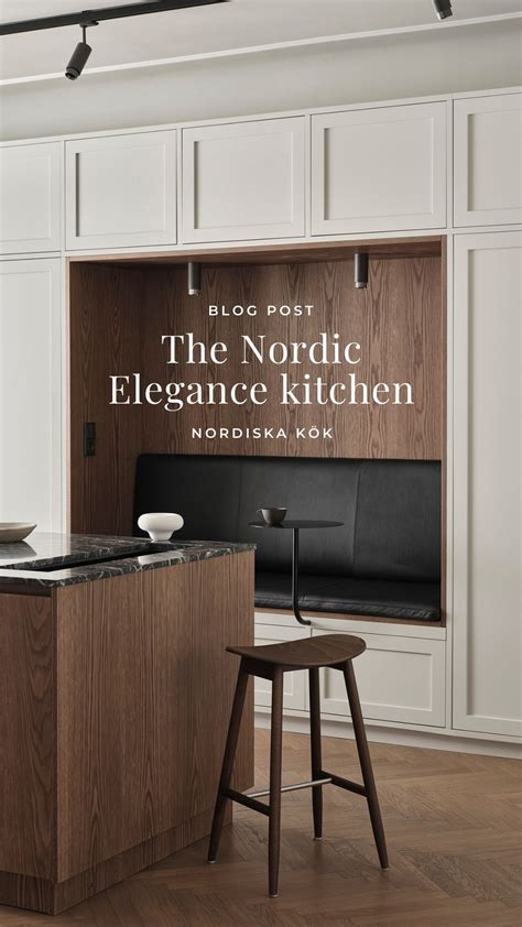 The Nordic Elegance Kitchen — Nordiska Kök Luxury Kitchens Built In Sofa Scandinavian