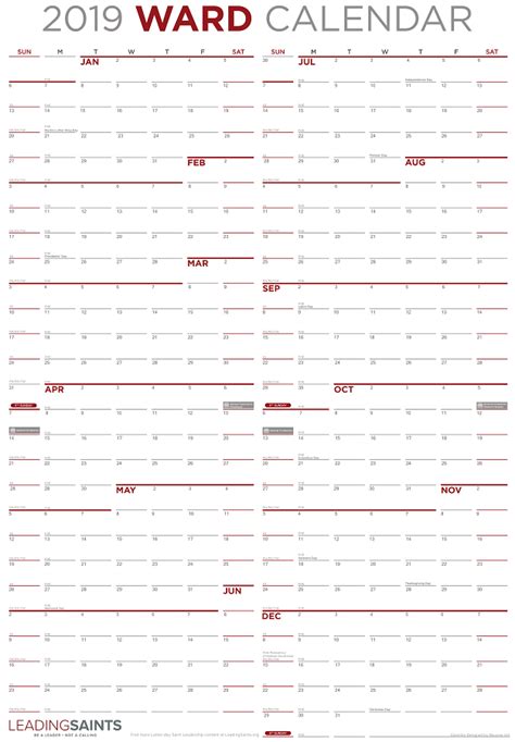 Lds Ward Organization Chart: A Visual Reference of Charts | Chart Master