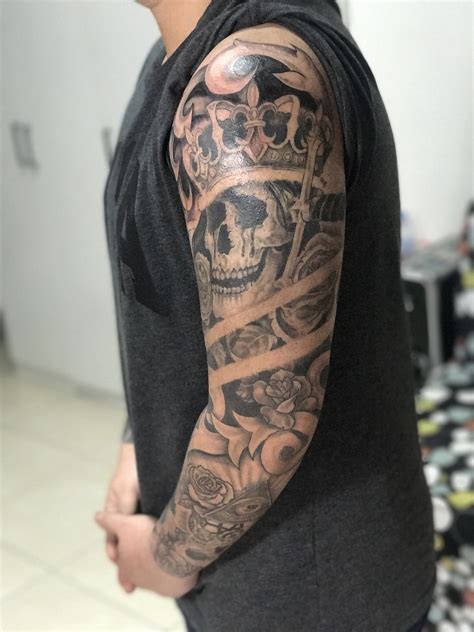 Mechanic Tattoo Sleeve