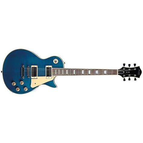 Guitarra Memphis Les Paul Mlp Tb Azul Transparente Guitarras Cordas