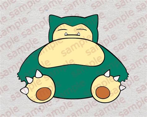 Snorlax Svg