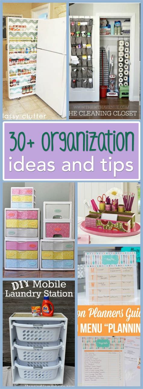 30+ Organization Ideas and Tips | Organization hacks, Organization ...