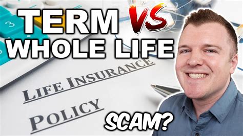 Term Vs Whole Life Insurance Explained Is It A Scam Youtube