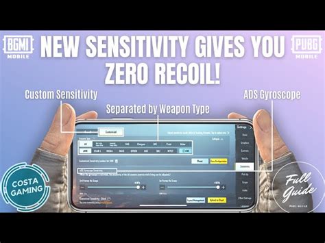 Best Bgmi Gyroscope Sensitivity Settings For Easier Recoil Control