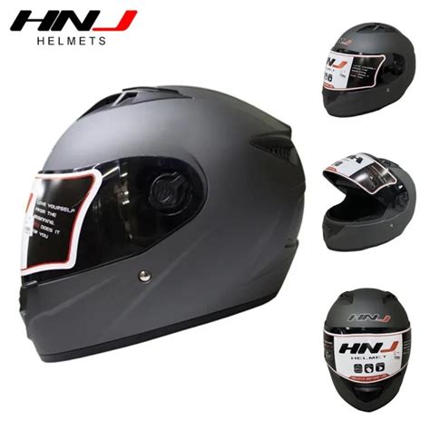 HNJ 855 Motorcycle Helmet Full Face Motors Visor Open Face Helmets