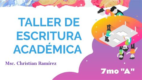 TALLER DE ESCRITURA ACADÉMICA