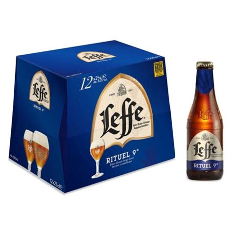 Bi Re Blonde Rituel Leffe Le Pack De Bouteilles De Cl Prix