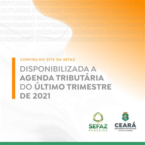 Agenda Tributária deste 4º trimestre já está disponível no site da