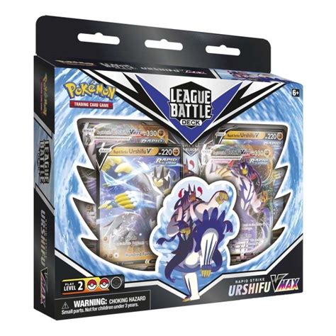 Pokémon TCG Rapid Strike Urshifu VMAX League Battle Deck Pokémon