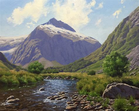 How to Paint a Mountain Landscape - A Step by Step Guide