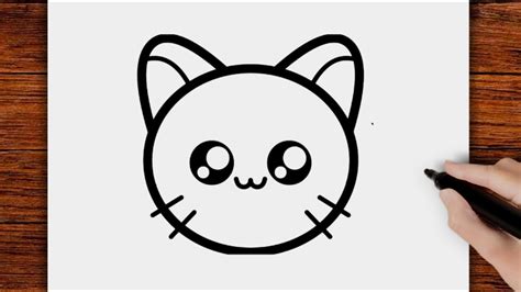 COMO DESENHAR UM GATO KAWAII YouTube