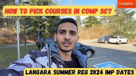 Langara Summer 2k24 Registration Imp Don T Pick Courses Like This In