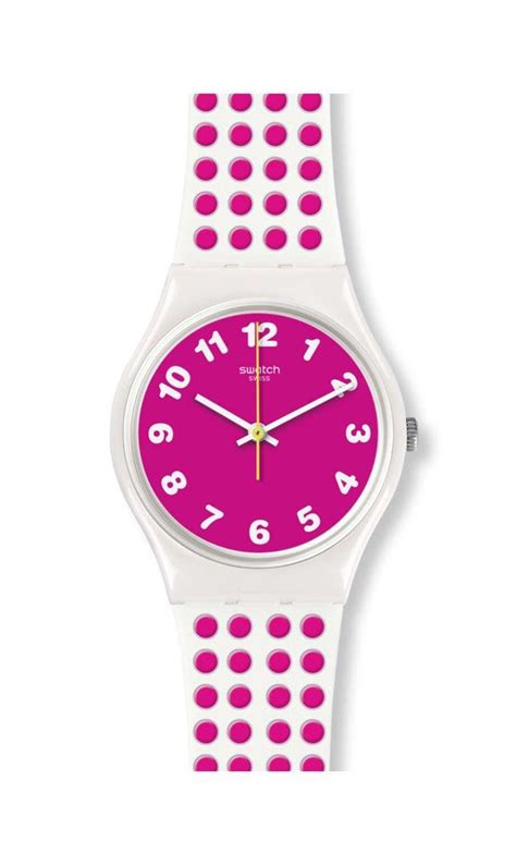 Swatch Watch Original Gent Pink Polka Dots Womens Fashion Watches