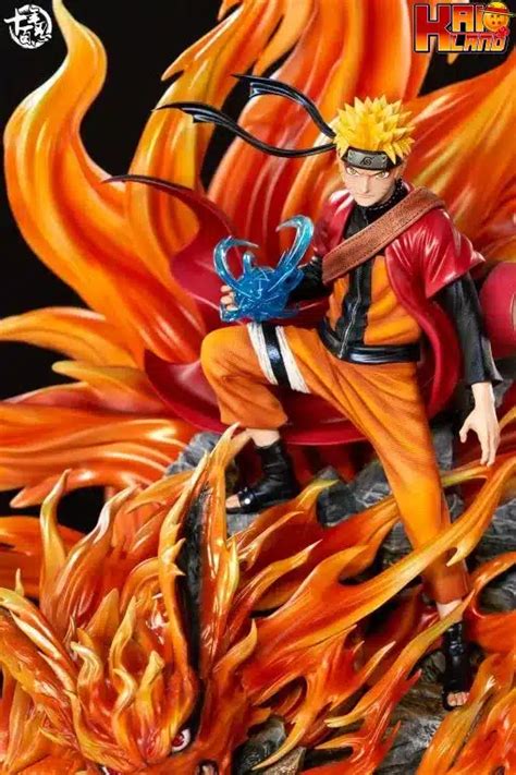 Naruto Snbr Studio Uzumaki Naruto Sage Mode X Kurama Resin Statue