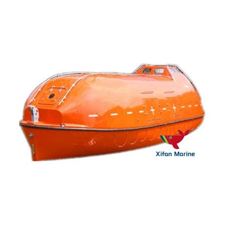 Supply F R P Totally Enclosed Tender Lifeboat With CCS Certificate