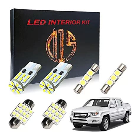 Kit De Luz Interior Led Honda Ridgeline 2006 2014 Mapa Cuotas Sin