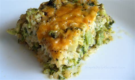 Broccoli Cheese Rice Bake | Free Recipe Network