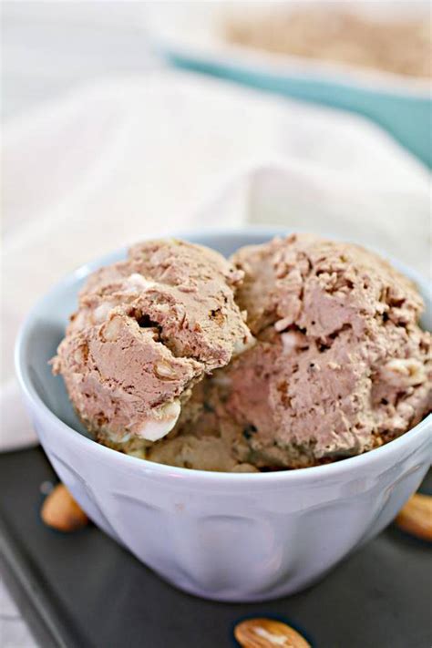 Keto Ice Cream BEST Low Carb Keto Rocky Road Ice Cream Idea Quick