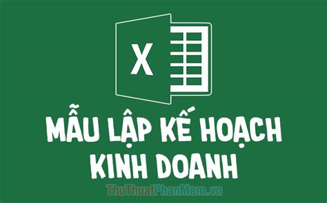 M U L P K Ho Ch Kinh Doanh Tr N Excel