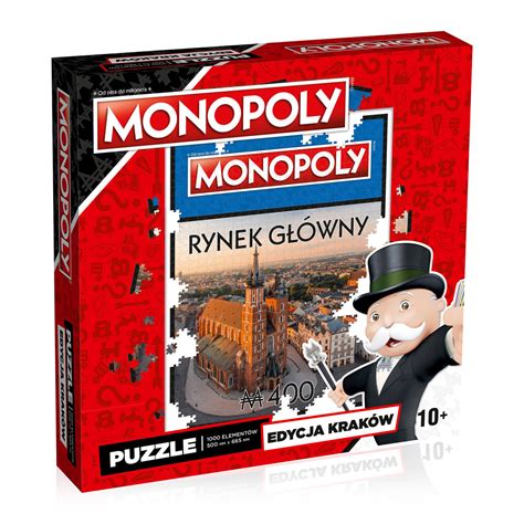 Winning Moves Puzzle Monopoly Square Krak W Rynek El Winning