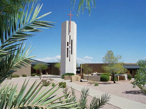 Presbyterian Church Receives SRP Energy Efficiency Award Fountain