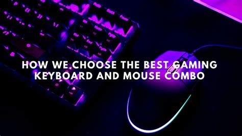 5 Best Gaming Keyboard and Mouse Combo - KeyboardTester.io