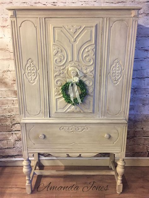 Old Ochre Chalk Paint With Clear And Dark Wax Painted Furniture