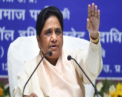 Bsp Will Go It Alone In Lok Sabha Polls Mayawati